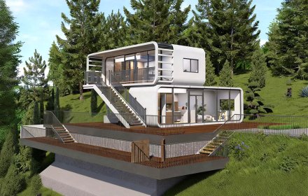 30ft apple cabin A5-8500
