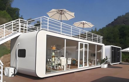 30ft apple cabin A5-8500