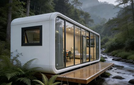30ft apple cabin A5-8500