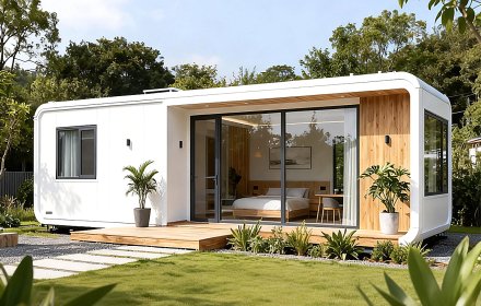 30ft apple cabin A5-8500